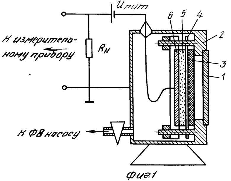 Ионизационная камера схема