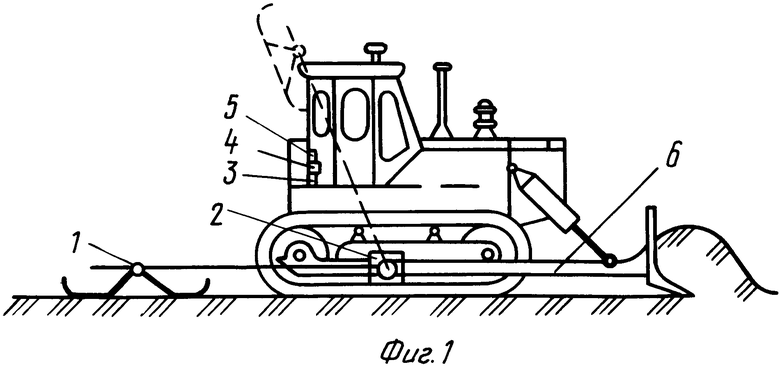 Бульдозер схематичный рисунок