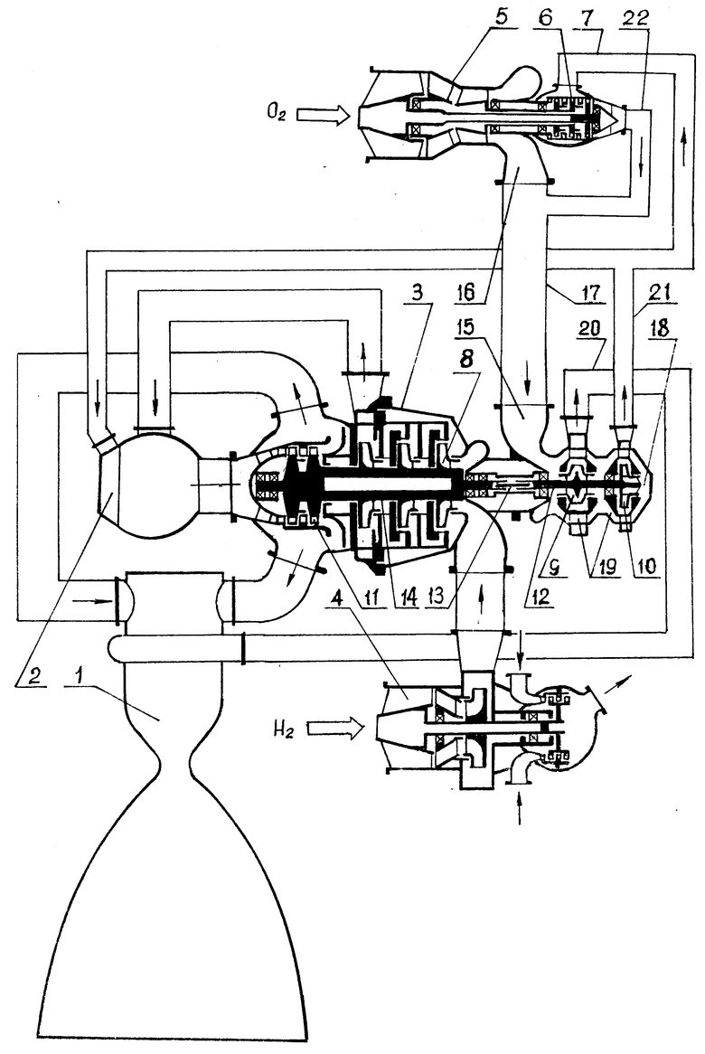 Агрегат чертеж. Турбонасосный агрегат ракетного двигателя схема. ТНА ЖРД схема. ТНА ЖРД чертеж. Насос ЖРД чертеж.