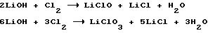 Схема образования хлорида лития