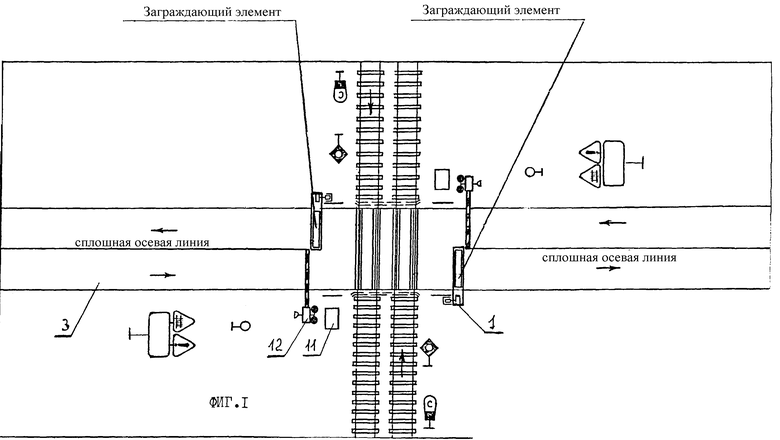 Схема включения автоматической переездной сигнализации