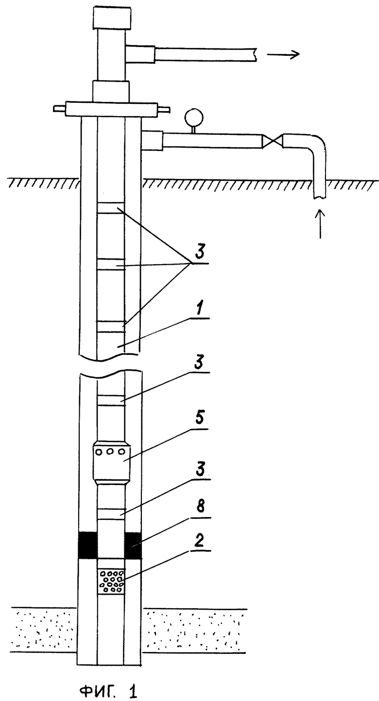 Схема конструкции газлифтного подъемника