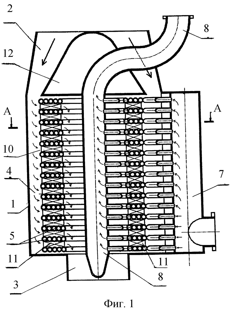 Спиральные теплообменники схема