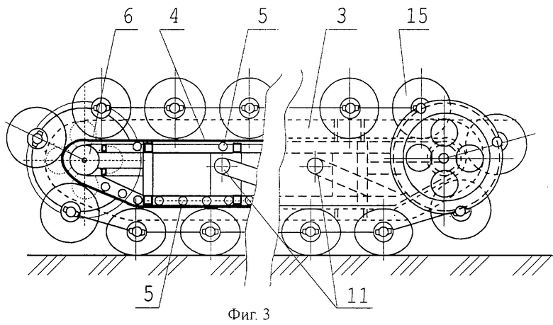 Схема гусеничного движителя