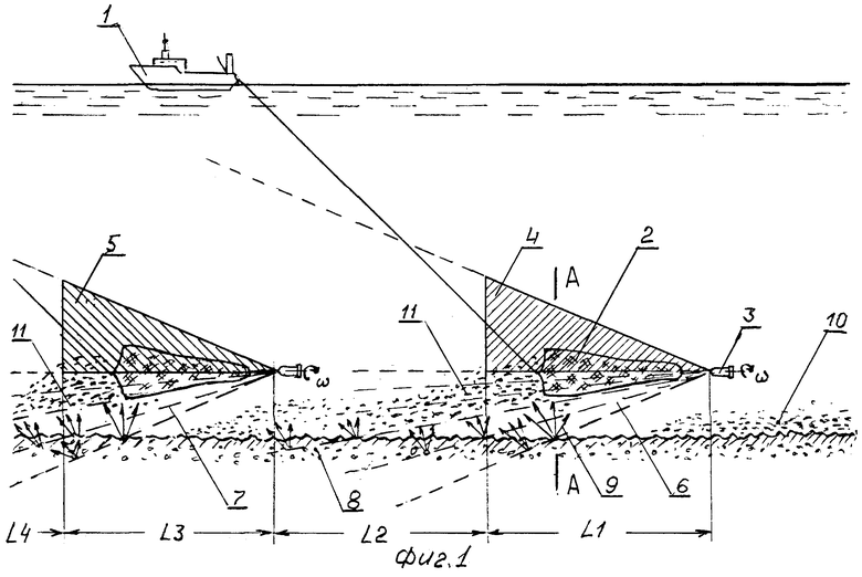 Схема рыболовного трала