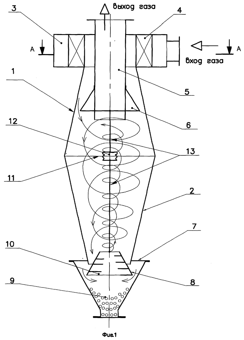Циклон схема устройства