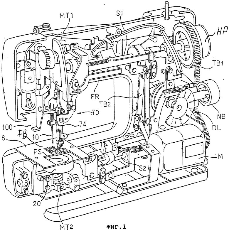 Схема швейной машинки