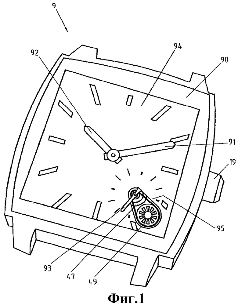 Наручные часы схема