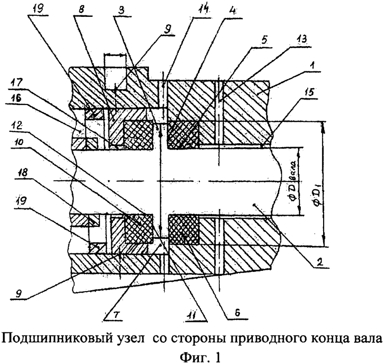 Подшипниковый узел схема