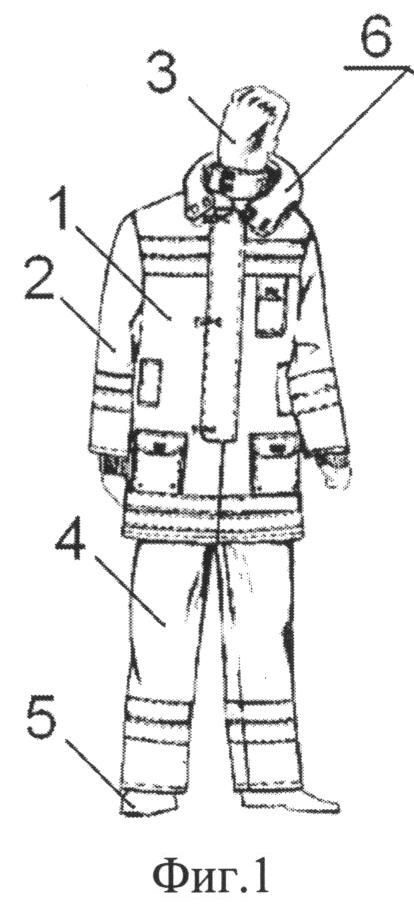 Пожарный костюм рисунок