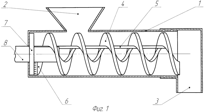 Шнековый питатель схема