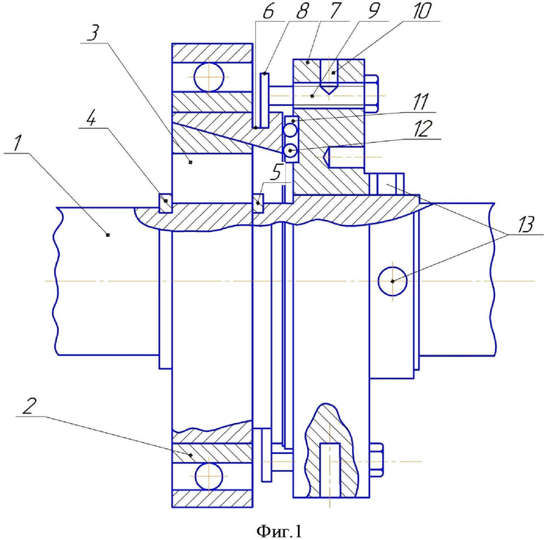 Подшипниковый узел чертеж