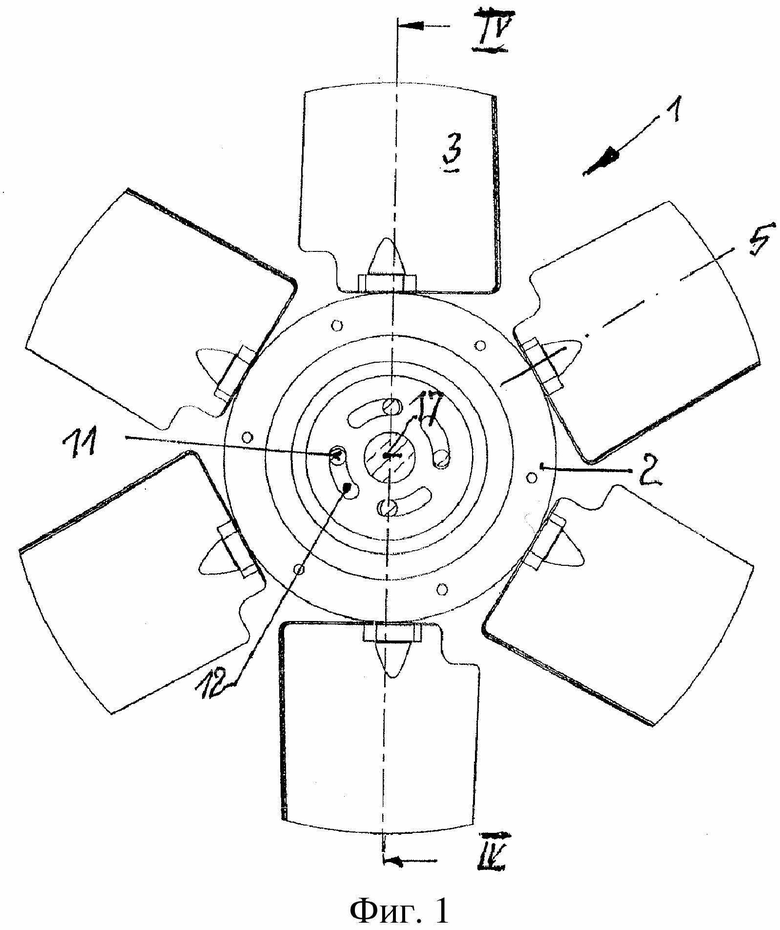Чертеж крыльчатка вентилятора
