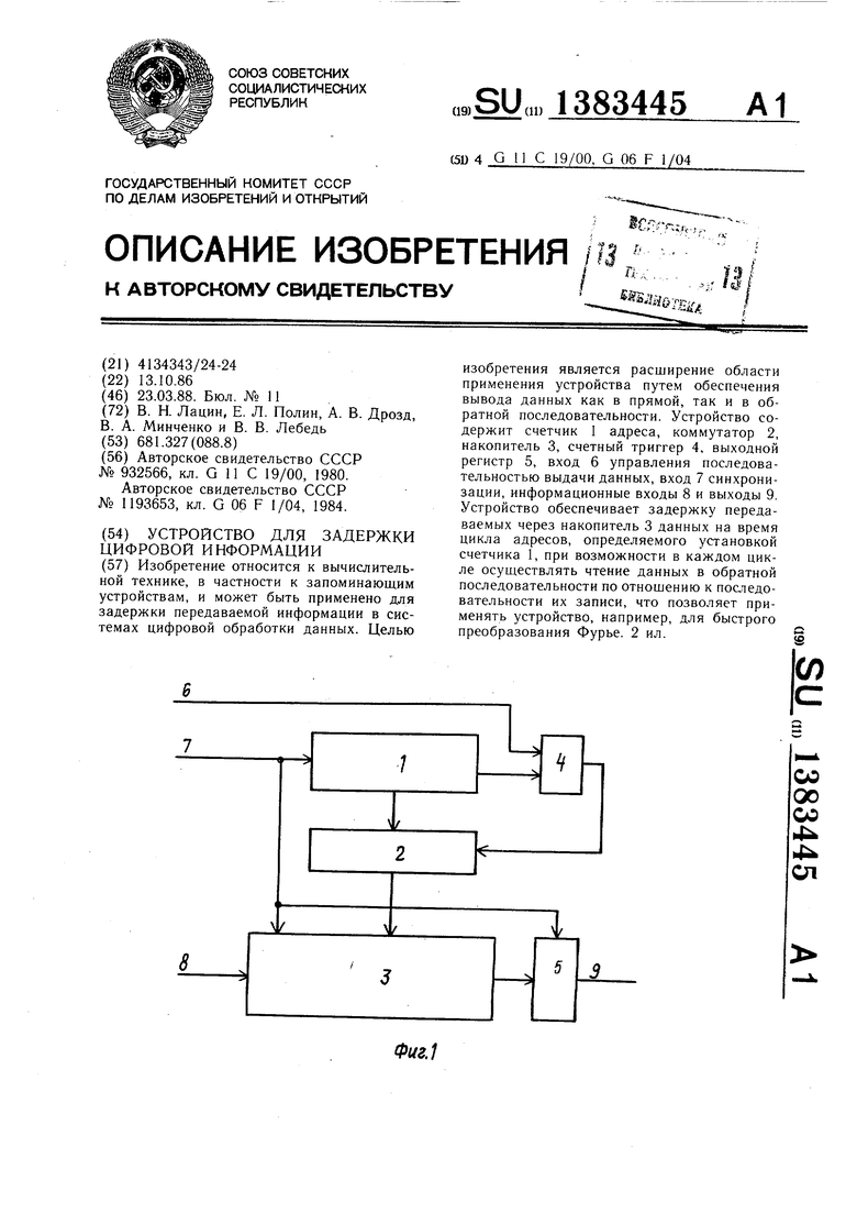 Время задержки информации