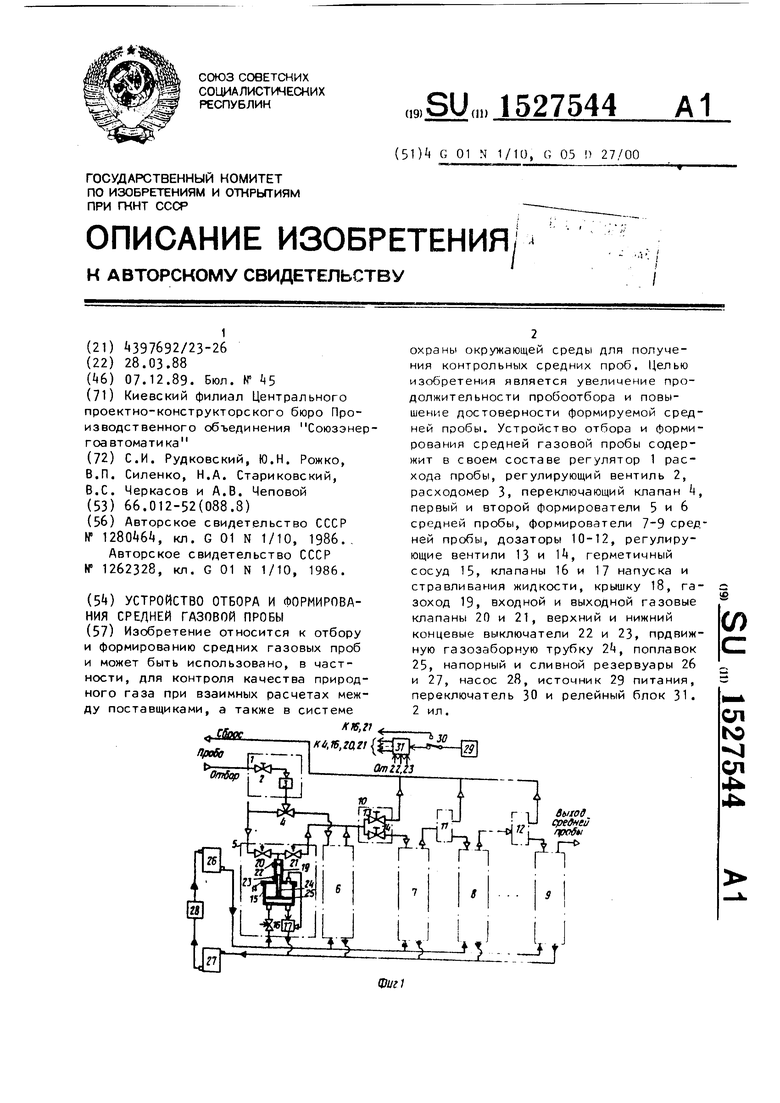 Отбор проб газовоздушной среды