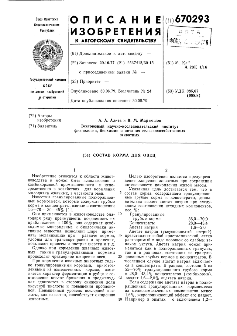 Реферат: Грубые корма